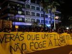 Protesto em Blumenau