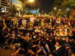 Protesto em Blumenau