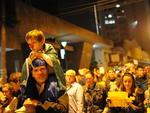 Cerca de 5 mil pessoas participam de protesto no Centro de Blumenau. A manifestao saiu da prefeitura e seguiu at a Cmara de Vereadores