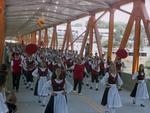 Reinaugurao da Ponte do Salto, aps reforma, em setembro de 2002