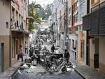 As fotos desta galeria so resultado de uma fuso de imagens impactantes da cheia com a vida atual no Vale do Itaja. A produo foi inspirada na srie da historiadora holandesa Jo Hedwig Teeuwise, intitulada Ghosts of War, feita em 2012