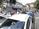 Manifestao no Centro de Blumenau