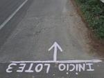 Incio do lote, em Gaspar