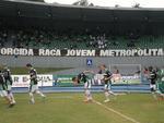 Metropolitano vence e assume vice-liderana do grupo na Srie D. O Verdo faz 2 a 1, de virada. Jogo foi disputado na tarde de domingo, dia 21, no Sesi.