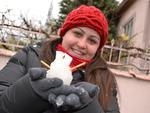 Neve em So Joaquim, na Serra catarinense