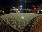 Noite com neve em Urupema
