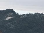 Neve no Morro do Arapongas, em Timb. Foto e descrio enviadas pelo leitor.