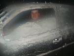 Neve em Vitor Meireles. Foto e descrio enviadas pelo leitor.