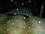 Neve em Vitor Meireles. Foto e descrio enviadas pelo leitor.