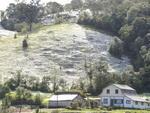 Neve na localidade de Santa Maria, em Benedito Novo