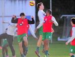 Treino do Atltico Metropolitano, no Centro de Treinamento Baixada Rubra, do Caxias.