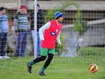 Treino do Atltico Metropolitano, no Centro de Treinamento Baixada Rubra, do Caxias.