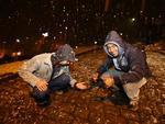 So Joaquim amanhece coberta pela neve