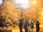 So Joaquim amanhece coberta pela neve