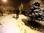 So Joaquim amanhece coberta pela neve