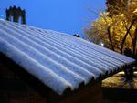 So Joaquim amanhece coberta pela neve