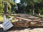 Restaurante Frohsinn, h 10 meses fechado por deciso judicial, espera por uma soluo por parte da prefeitura. O imvel est abandonado e sofre com depredao de vndalos 