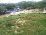 Sbado, dia 21 - Alagamento na Rua 1 de Janeiro, no Bairro Itoupava Norte, em Blumenau