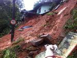 Domingo, dia 22 - deslizamento no Bairro da Glria, em Blumenau