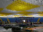 Faltando seis dias para o incio da 30 Oktoberfest, o Parque Vila Germnica acelera os preparativos na decorao