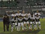 Partida do Blumenau contra o Barra, de Balnerio Cambori, no Estdio do Sesi, na noite do dia 2 de outubro. O Blumenau venceu o Barra, por 4 a 0, pela Terceirona catarinense. No incio da partida Chico, o Artilheiro de Deus, foi homenageado na despedida dos gramados.