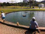Manh de sol atraiu blumenauenses para o Parque Ramiro Ruediger, em Blumenau