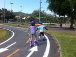 Manh de sol atraiu blumenauenses para o Parque Ramiro Ruediger, em Blumenau