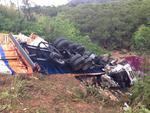 Acidente grave na regio do Morro dos Cavalos