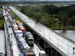 Congestionamento chegou a 10 quilmetros na BR-101