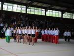 Apresentaes de Ginstica Rtmica no primieiro dia de competies do 53 Jasc