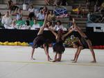 Apresentaes de Ginstica Rtmica no primieiro dia de competies do 53 Jasc