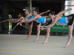 Apresentaes de Ginstica Rtmica no primieiro dia de competies do 53 Jasc