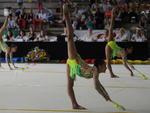Apresentaes de Ginstica Rtmica no primieiro dia de competies do 53 Jasc