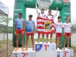 Fim de semana de disputas nos 53 Jasc em Blumenau. Confira os registros dos fotgrafos do Santa nas competies de remo, volei feminino e handebol masculino.