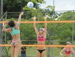 Segunda feira de 53 Jasc em Blumenau. Confira os registros dos fotgrafos do Santa nas competies de ginastica artistica, tiro, volei de praia e basquete masculino.