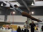 Segunda feira de 53 Jasc em Blumenau. Confira os registros dos fotgrafos do Santa nas competies de ginastica artistica, tiro, volei de praia e basquete masculino.
