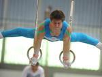 Segunda feira de 53 Jasc em Blumenau. Confira os registros dos fotgrafos do Santa nas competies de ginastica artistica, tiro, volei de praia e basquete masculino.