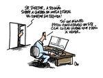 Charge do Cao publicada no dia 06 de janeiro de 2014