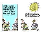 Charge do Cao publicada no dia 09 de janeiro de 2014
