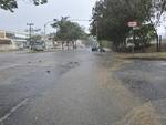 Chuva que comeou por volta das 17h em Blumenau, fez a temperatura cair para 26,2 C. Em janeiro, a cidade registrou o vero com temperaturas mais altas nos ltimos 83 anos