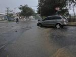 Chuva que comeou por volta das 17h em Blumenau, fez a temperatura cair para 26,2 C. Em janeiro, a cidade registrou o vero com temperaturas mais altas nos ltimos 83 anos