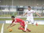 So 180 minutos. Metropolitano e Tombense (MG) tm mais 90 minutos para decidir quem seguir vivo na Srie D do Brasileiro e, consequentemente, e na briga pelo acesso  Srie C nacional. Torcedores, dirigentes, jogadores e membros da comisso tcnica do Verdo deixaram o Sesi com o mesmo sentimento: o time no fez um bom jogo.