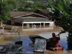 Rio do Sul  Cheias atingem seis bairros e deixam 53 pessoas em abrigos