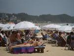 Cenas de vero na Praia Brava