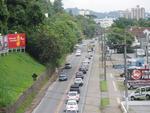 Congestionamento na Rua Itaja