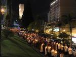 Catedral So Paulo Apstolo, Encenao da Paixo e Morte de Jesus Cristo - Procisso do Senhor Morto com sada da Catedral