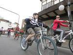 Passeio ciclstico do Grupo de Escoteiros Cruzeiro do Sul em Blumenau