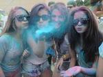 Crazy Holi colori Blumenau neste sbado, primeira edio do festival das cores na cidade.
