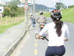 Confira cinco opes de trajetos bairro-centro para pedalar com segurana em Blumenau.  Fortalezza Alta - Terminal da Proeb