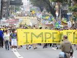 Manifestao em Blumenau reuniu 20mil pessoas segundo a PM.